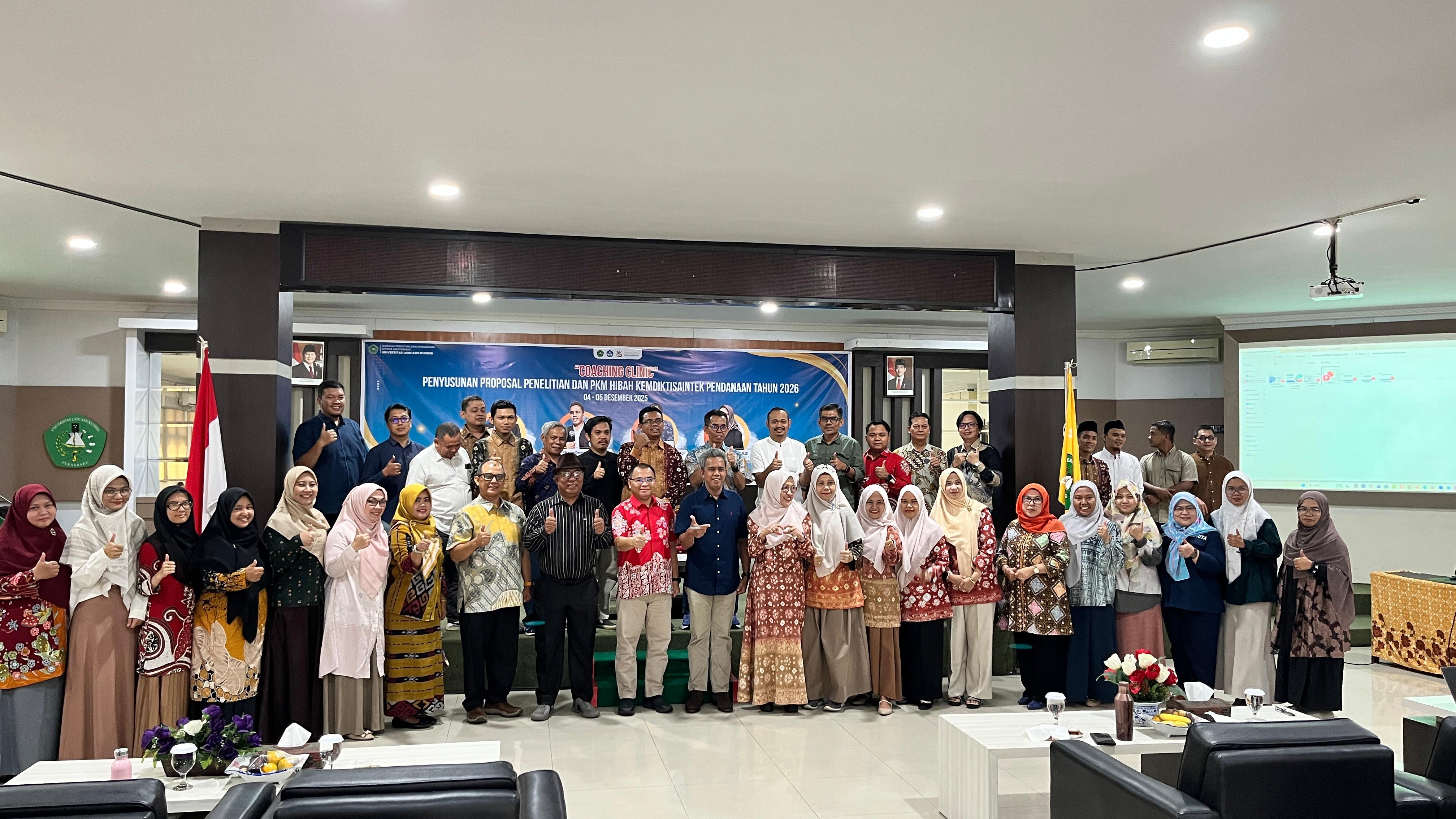 Rektor Unilak Prof Junaidi Dorong Dosen Perkuat Penelitian dan PKM di Hibah Dikti
