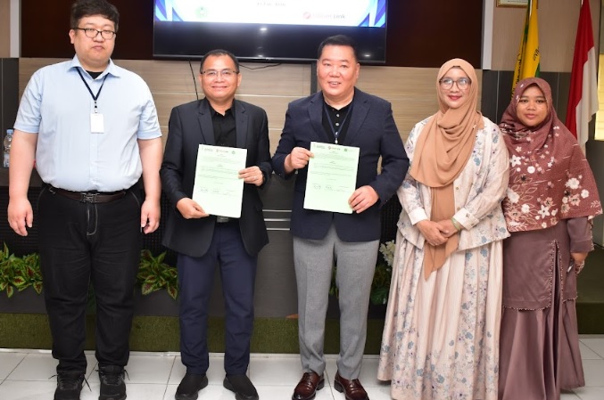 Unilak Jalin Kerjasama Internasional Dengan Perusahaan Korsel 