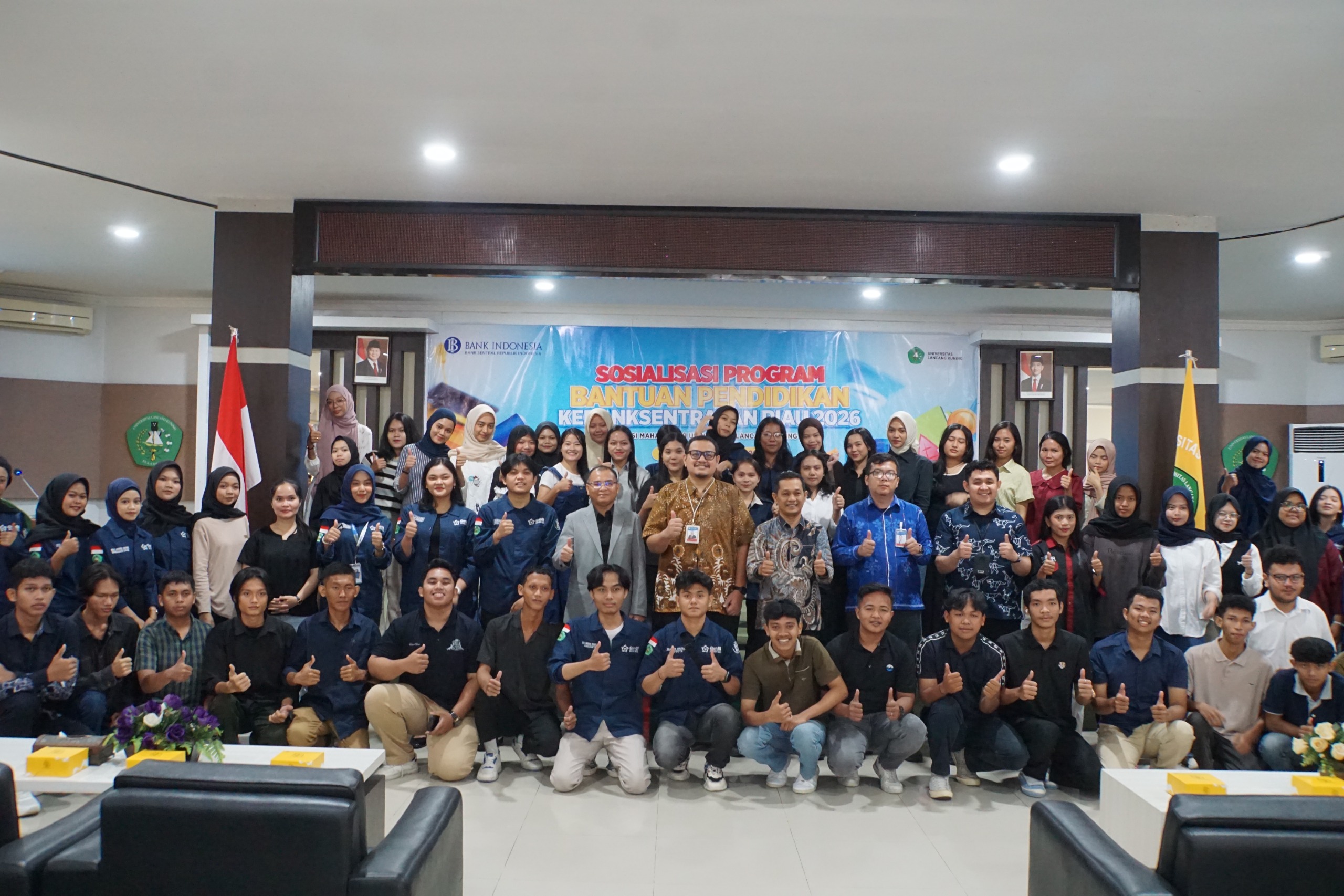 Kolaborasi Unilak Bank Indonesia Riau Gelar Sosialisasi Bantuan Pendidikan 2026: Cetak Mahasiswa Tangguh melalui GenBI   