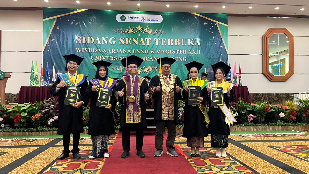 Unilak Wisuda 1.253 Lulusan, Prof Junaidi Minta Doa S3 Hukum Unilak Berdiri