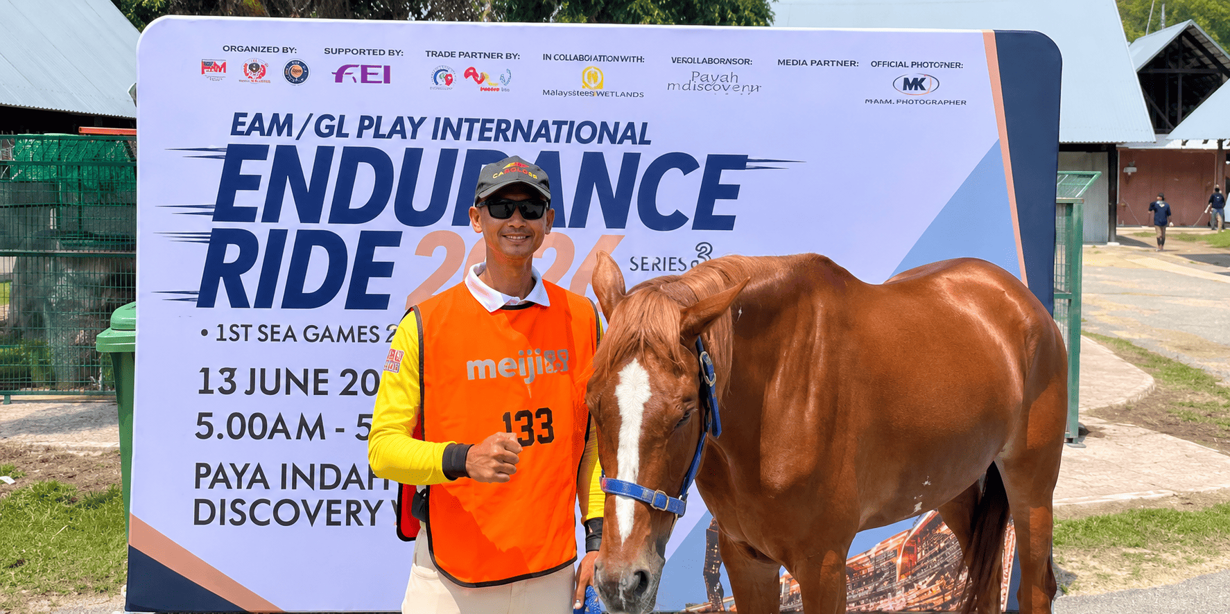 Atlet Berkuda Muhammad Fadli Tuntaskan CEN 40km, Lolos Kualifikasi SEA Games 2026