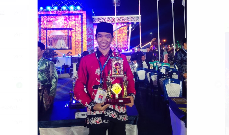 Mahasiswa Fahutsains Unilak Juara 3 MTQ di Dumai 2024