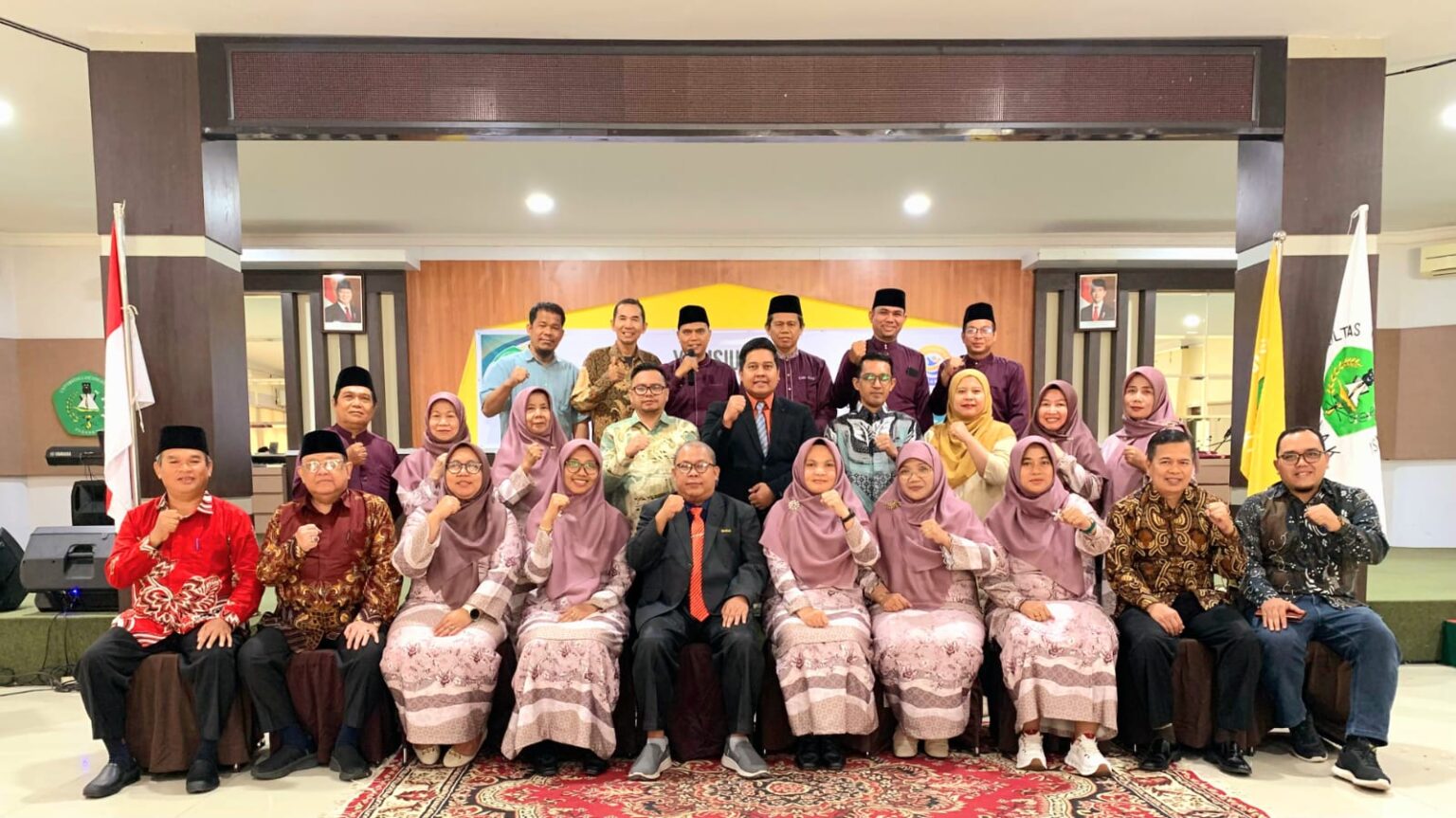 IKA FIA Unilak Menghadiri Yudisium 105 Mahasiswa