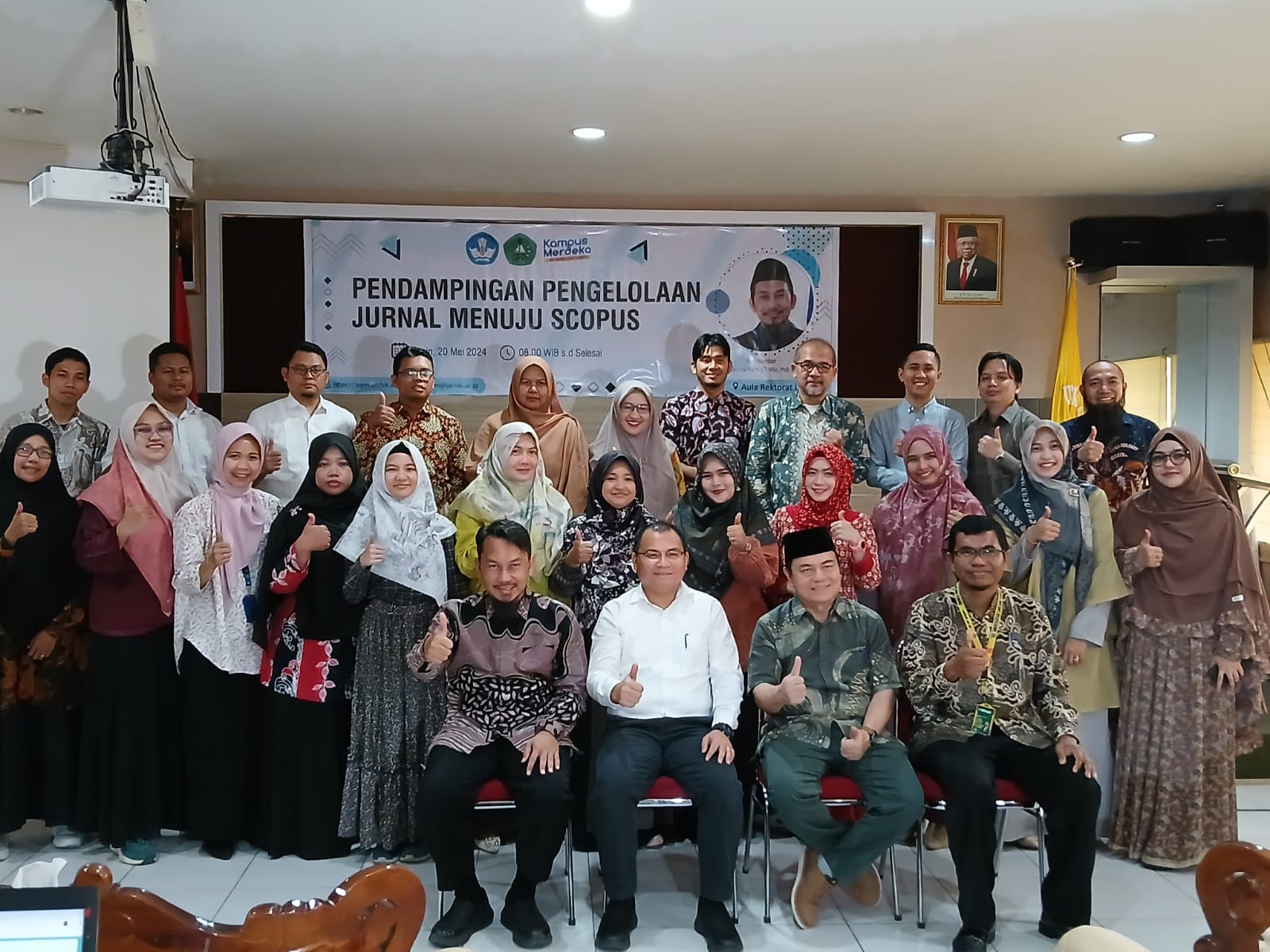 Tingkatkan Kualitas Jurnal, Unilak Undang Prof Dr Meilana Dharma Putra Guru Besar Universitas Lambung Mangkurat