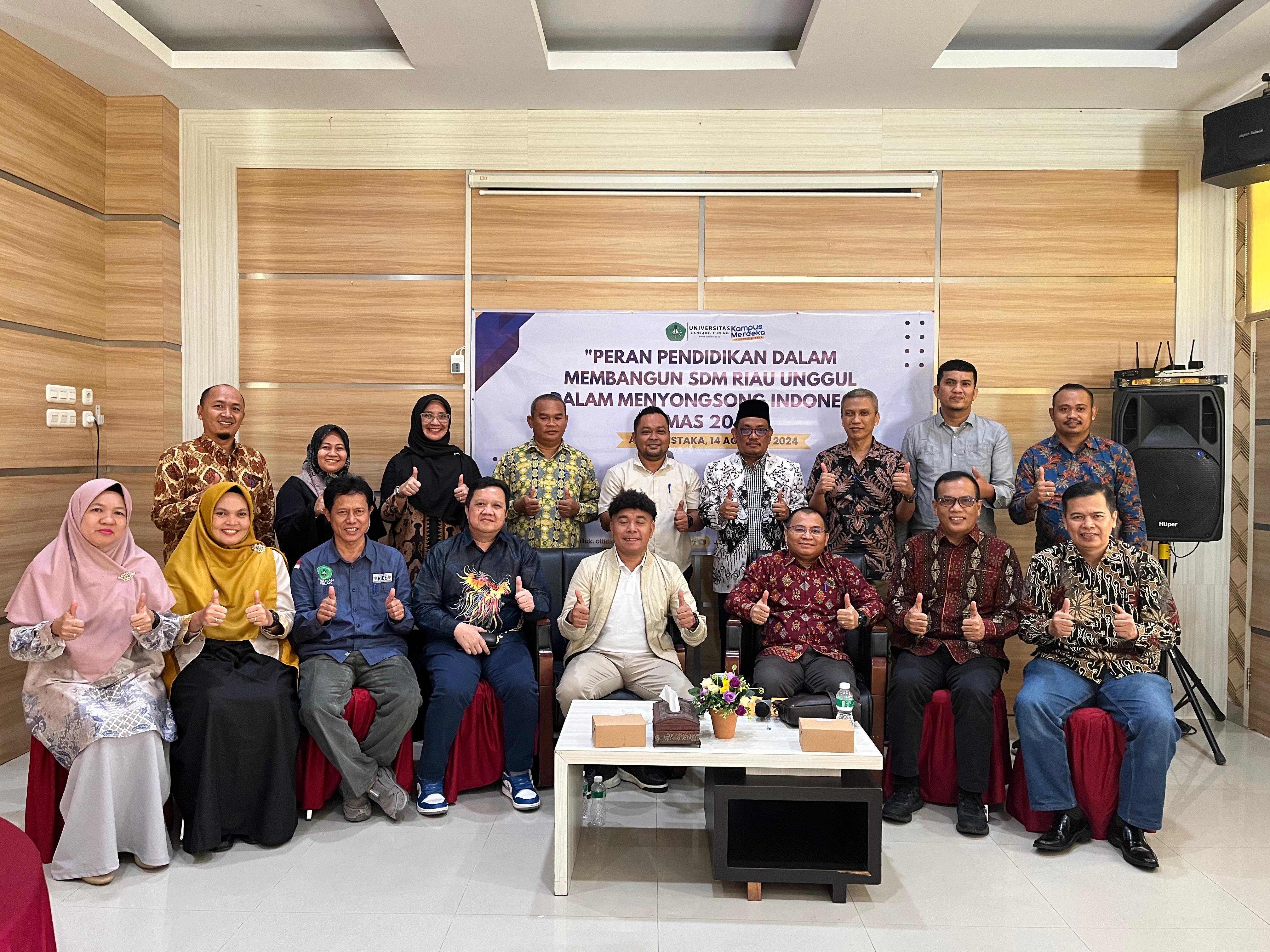 Kunjungi Unilak: Stafsus Presiden Dorong Alokasi APBN untuk Perguruan Tinggi Swasta