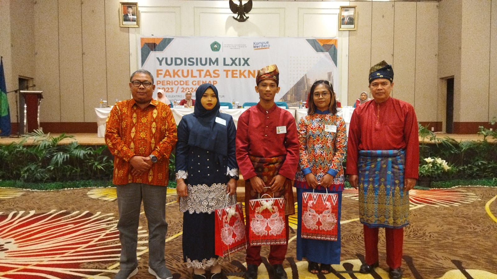 Fakultas Teknik Unilak Gelar Yudisium Sarjana LXIX