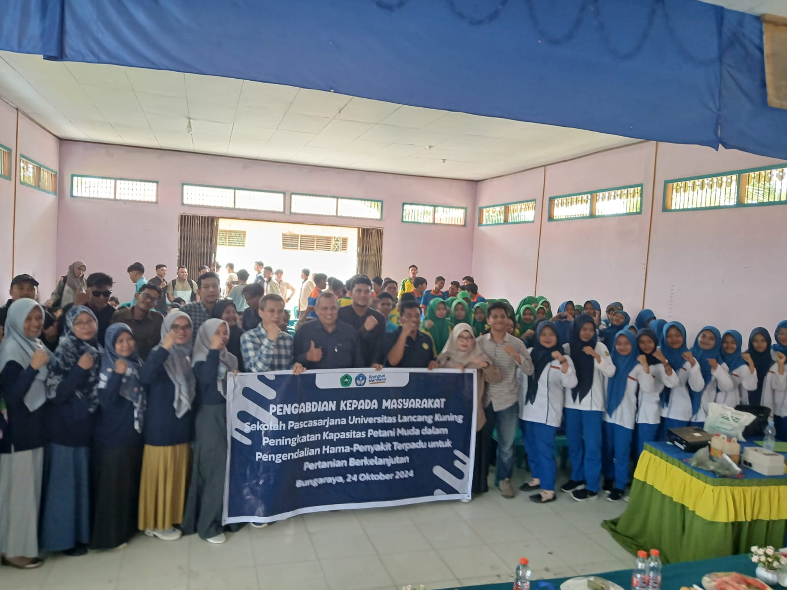 Pelantikan Sanggar Tani Muda SMKN 1 Bunga Raya, Siap Berkontribusi untuk Pertanian Berkelanjutan