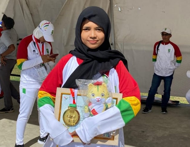 Mahasiswa FIB Unilak Raih Prestasi Nasional, Halimah Tusaidah Raih Juara 3 di Wakeboard University Tournament 2024 di Jakarta