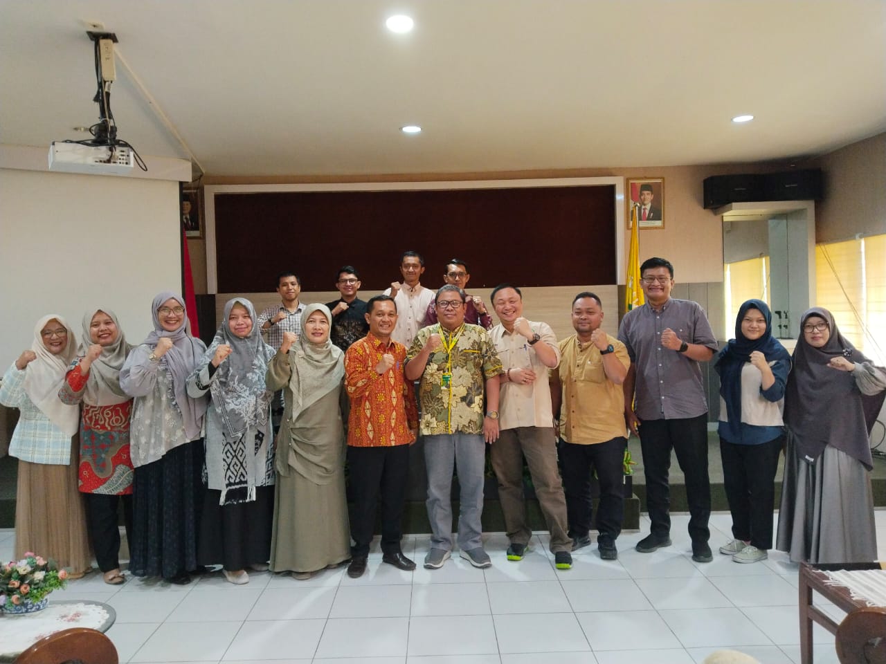 Unilak Gelar Monitoring dan Evaluasi Internal PKKM Tahun Ajaran 2024