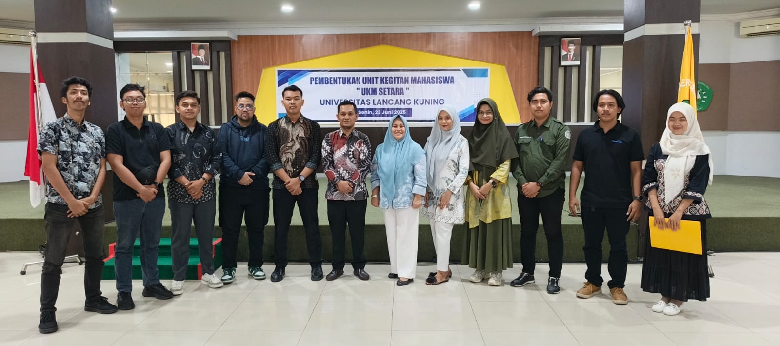 Wakil Rektor III Unilak Dukung UKM Setara
