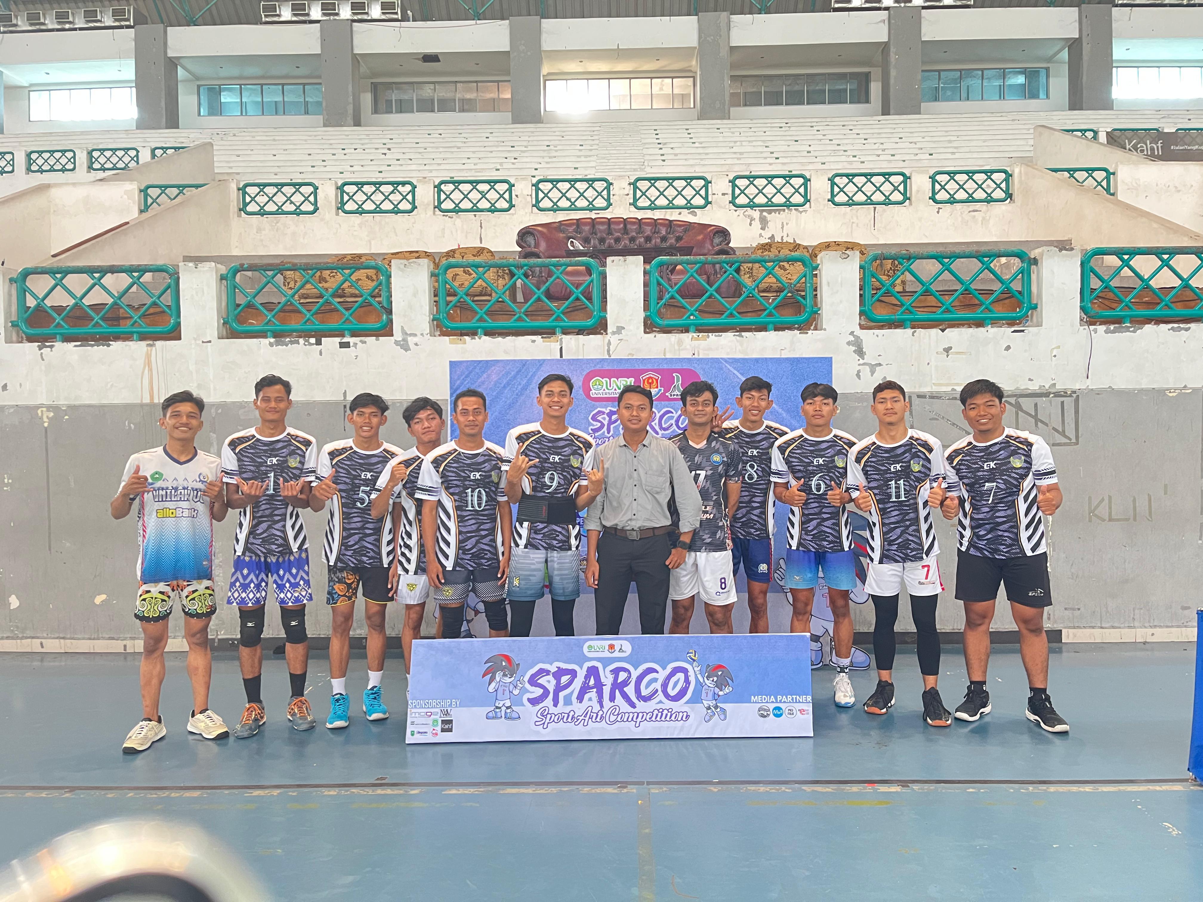 Tim Voli Mahasiswa Unilak Juara Dua Voli Se-sumatra, Dr Hardi Ini Prestasi Membanggakan.