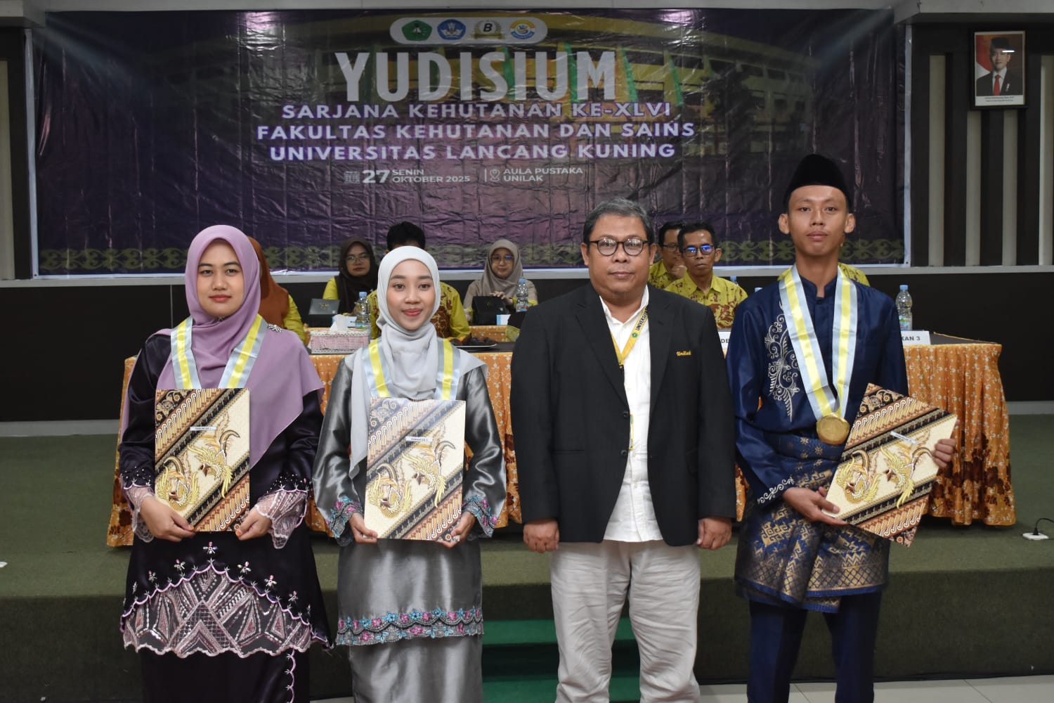 Ini Pesan Wakil Rektor I Unilak Dr Zamzami Bagi Lulusan Fahutsains