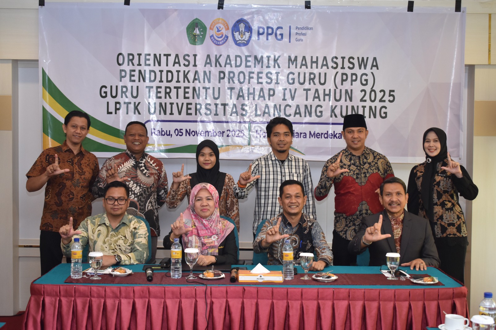 Orientasi 944 Mahasiswa PPG Unilak Tahap 4 Disambut Antusias Rektor dan Peserta