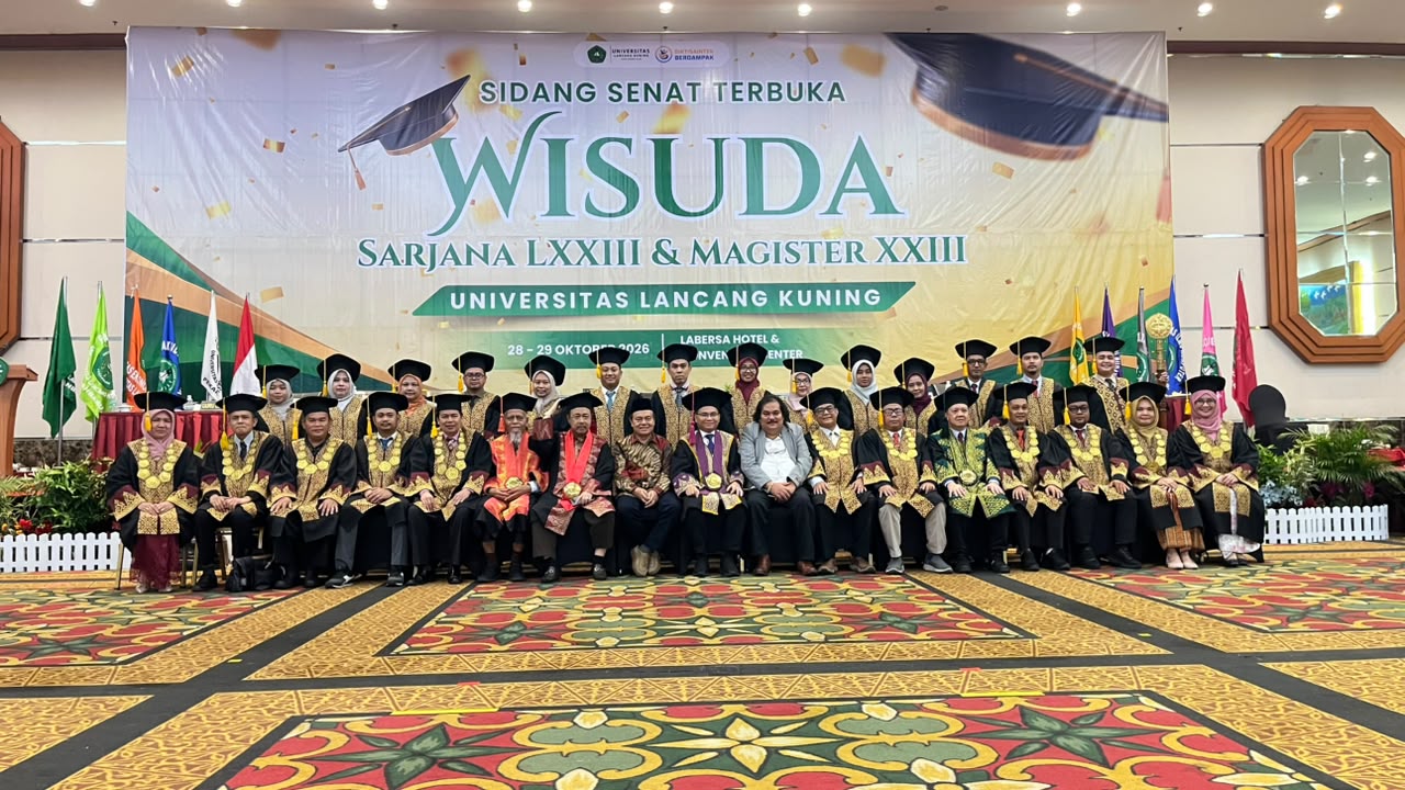 Unilak Wisuda 1.701 Lulusan, Satu Mahasiswa Raih IPK Sempurna 4,00
