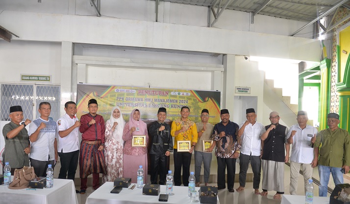PPK Ormawa HMJ Manajemen Unilak Resmi Ditutup,  Lurah Sialang Munggu Apresiasi Mahasiswa