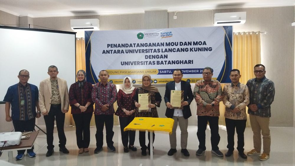 Unilak dan Unbari Jambi Lakukan Penandatanganan MoU dan MoA Untuk Tingkatkan Kualitas Pendidikan