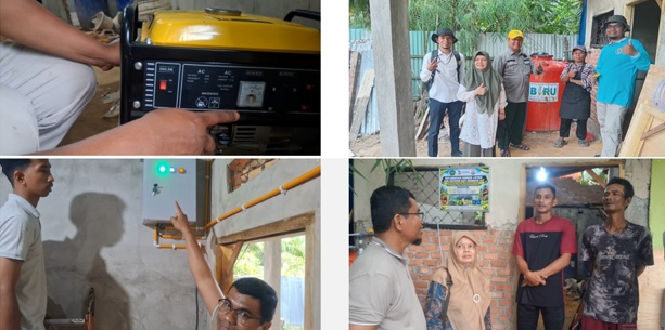 Dosen Unilak Bantu Petani Ubah Kotoran Sapi Jadi Energi Listrik