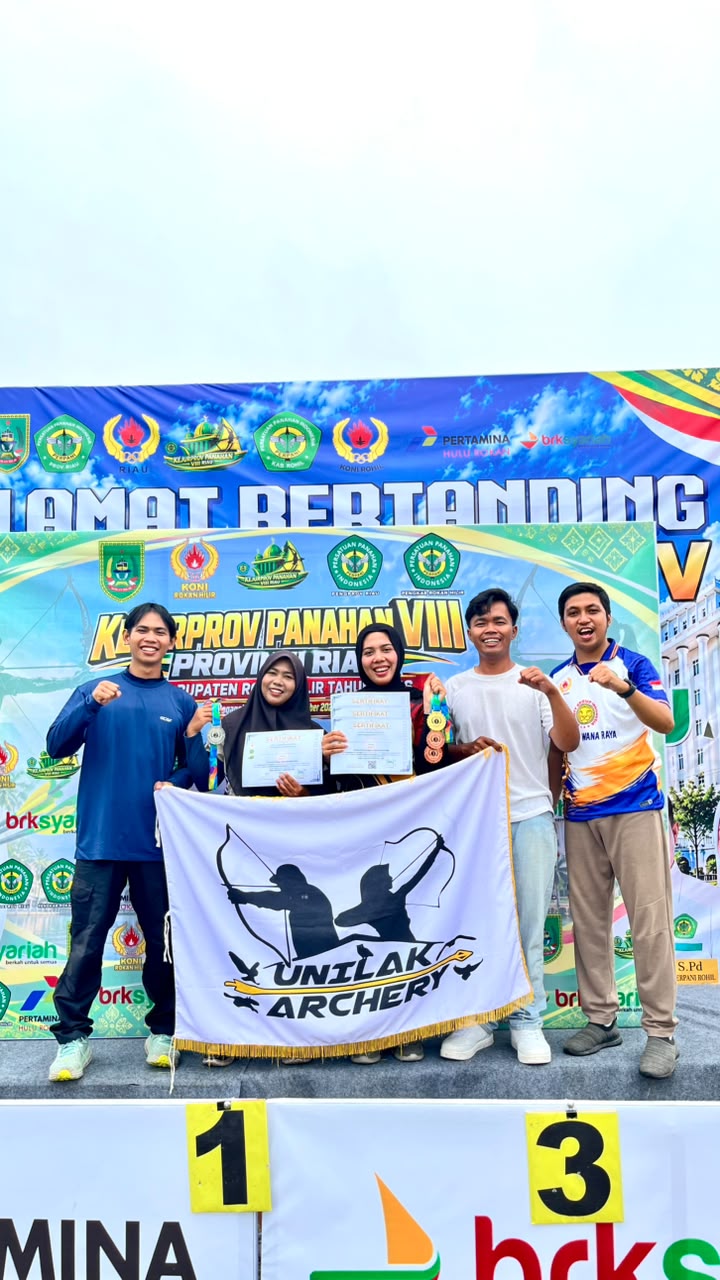 Luar Biasa! Atlet Unilak Archery Club Borong 4 Medali di Kejurprov Panahan Rokan Hilir 2026
